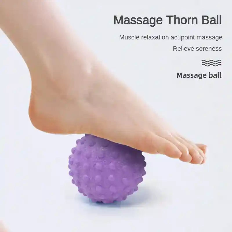 Spiky Massage Ball for Plantar Fasciitis Relief - 4.5cm Portable Tool Massage Chairs Tidesmit