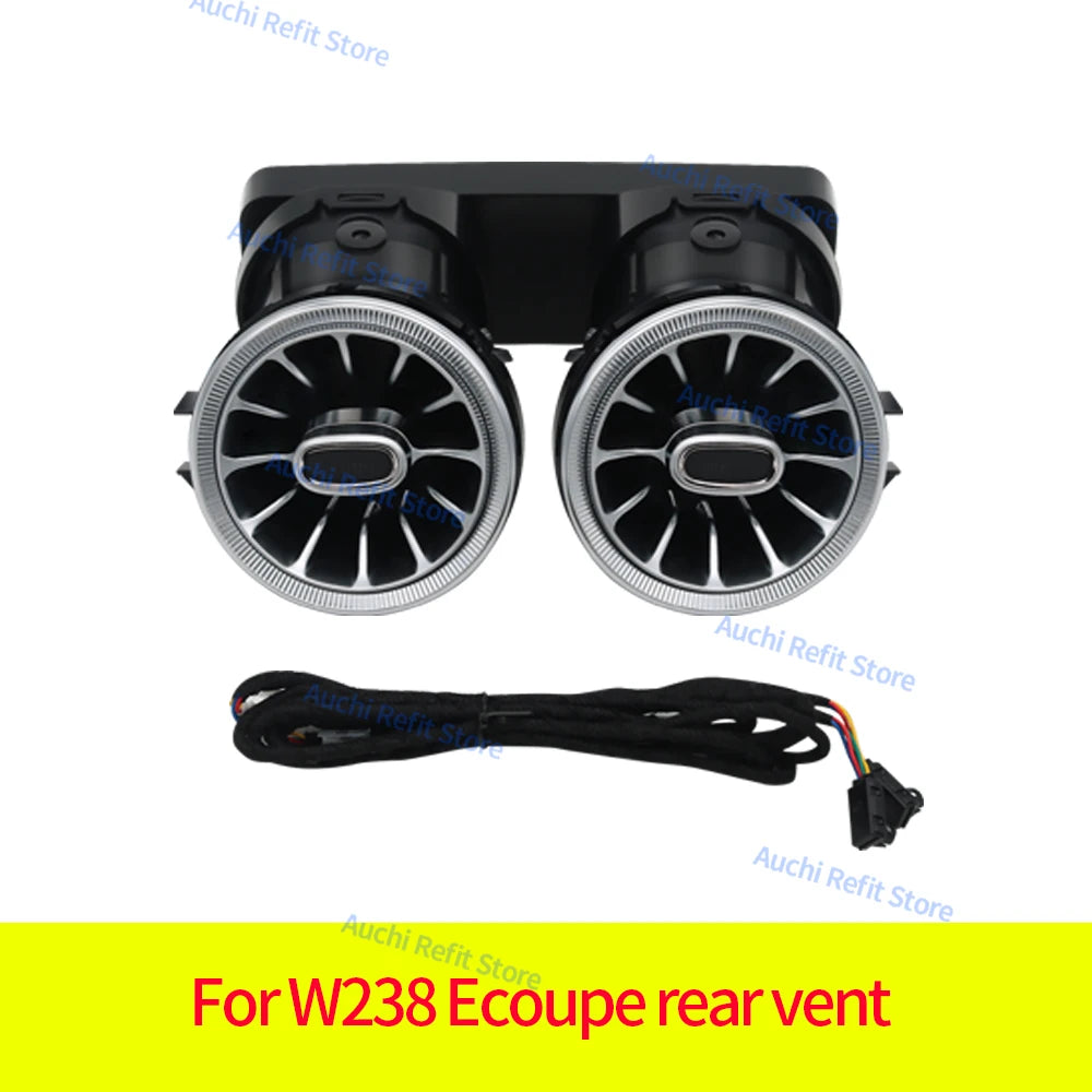 Mercedes-Benz W213 Ambient LED Air Vents with 3D Rotating Speaker E coupe Rear vent Tidesmit