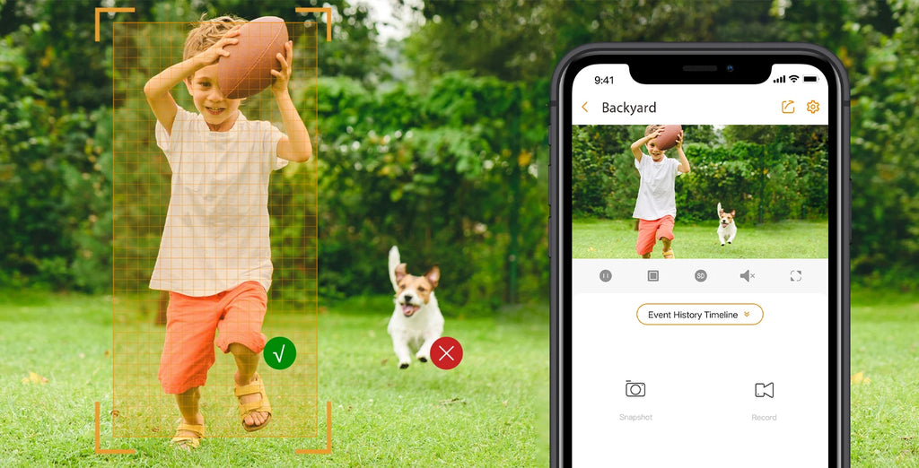 IMOU Cruiser SE+ 3MP Outdoor PTZ Wi-Fi Camera IP66 Weatherproof Camera Two Way Audio Color Night Vision AI Human Detection