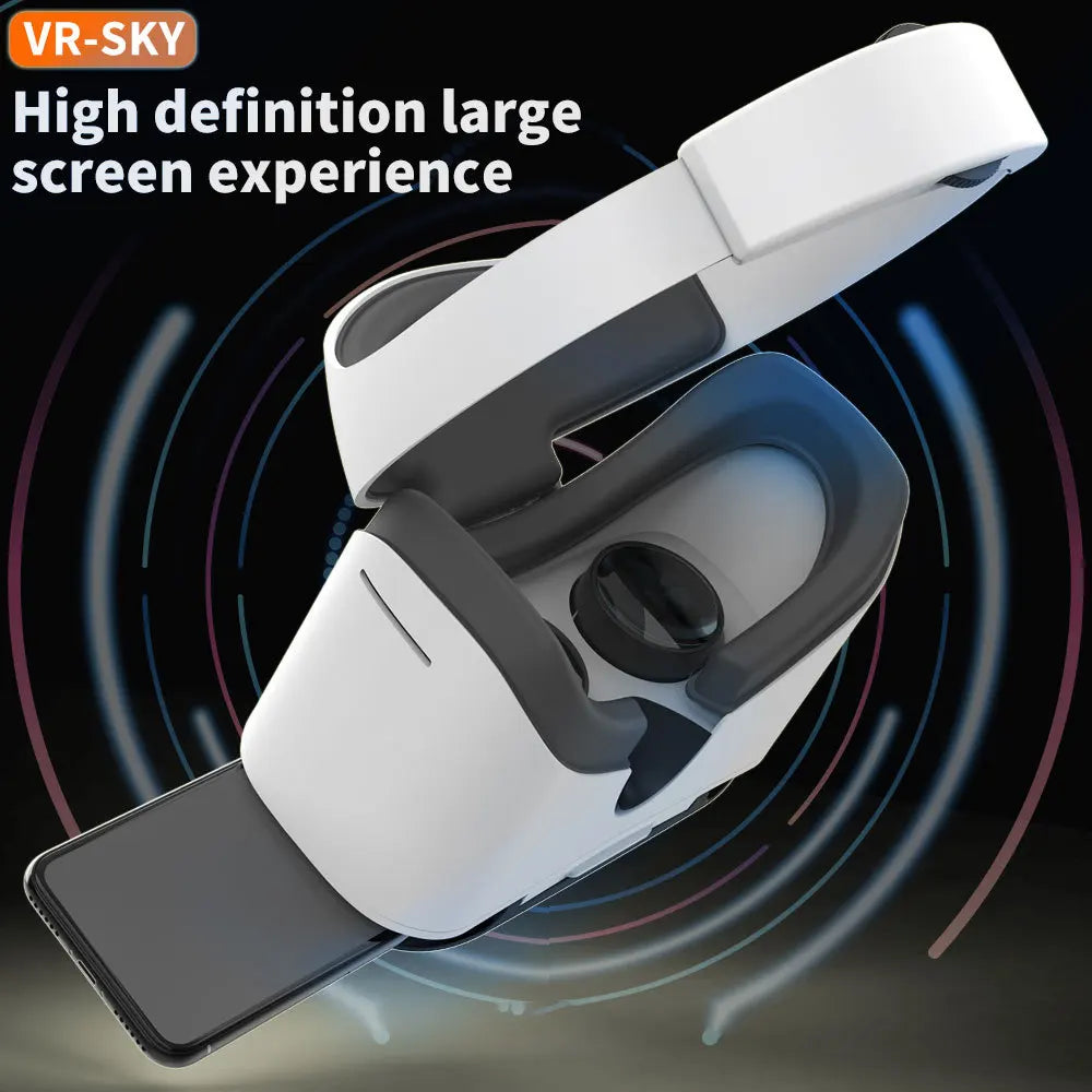 VR Headset for Smartphone 3D Experience - Adjustable G19 Model Tidesmit