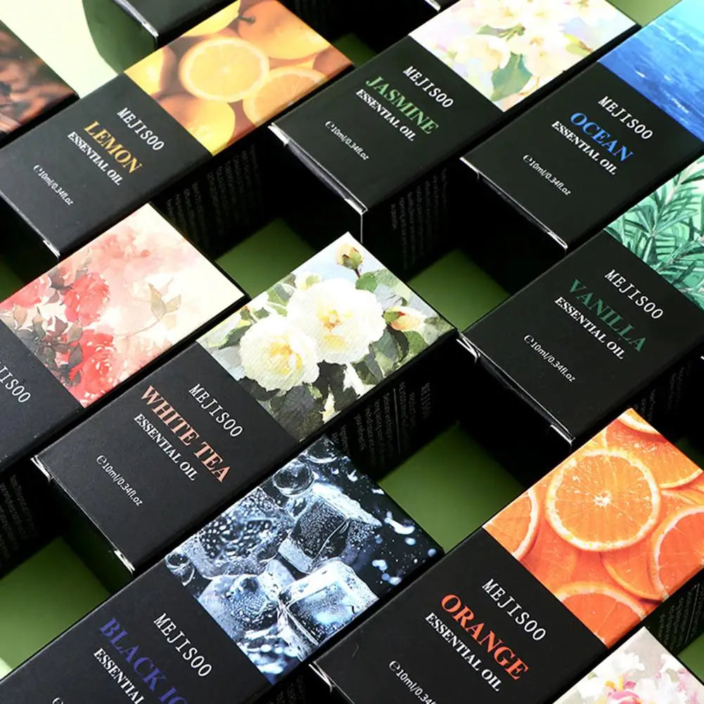 Aromatherapy Essential Oil 10ml Lemon Eucalyptus Lavender Eucalyptus Jasmine Rose Mint Orange Aroma Essential Oil