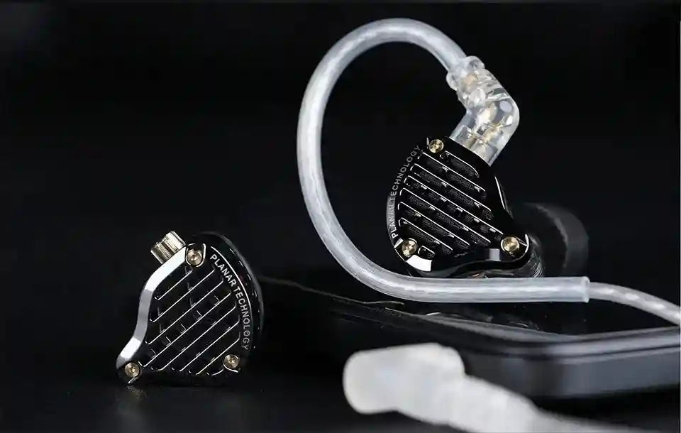 KZ PR3 Planar Magnetic IEMs - High-Fidelity Wired Studio Monitors Tidesmit