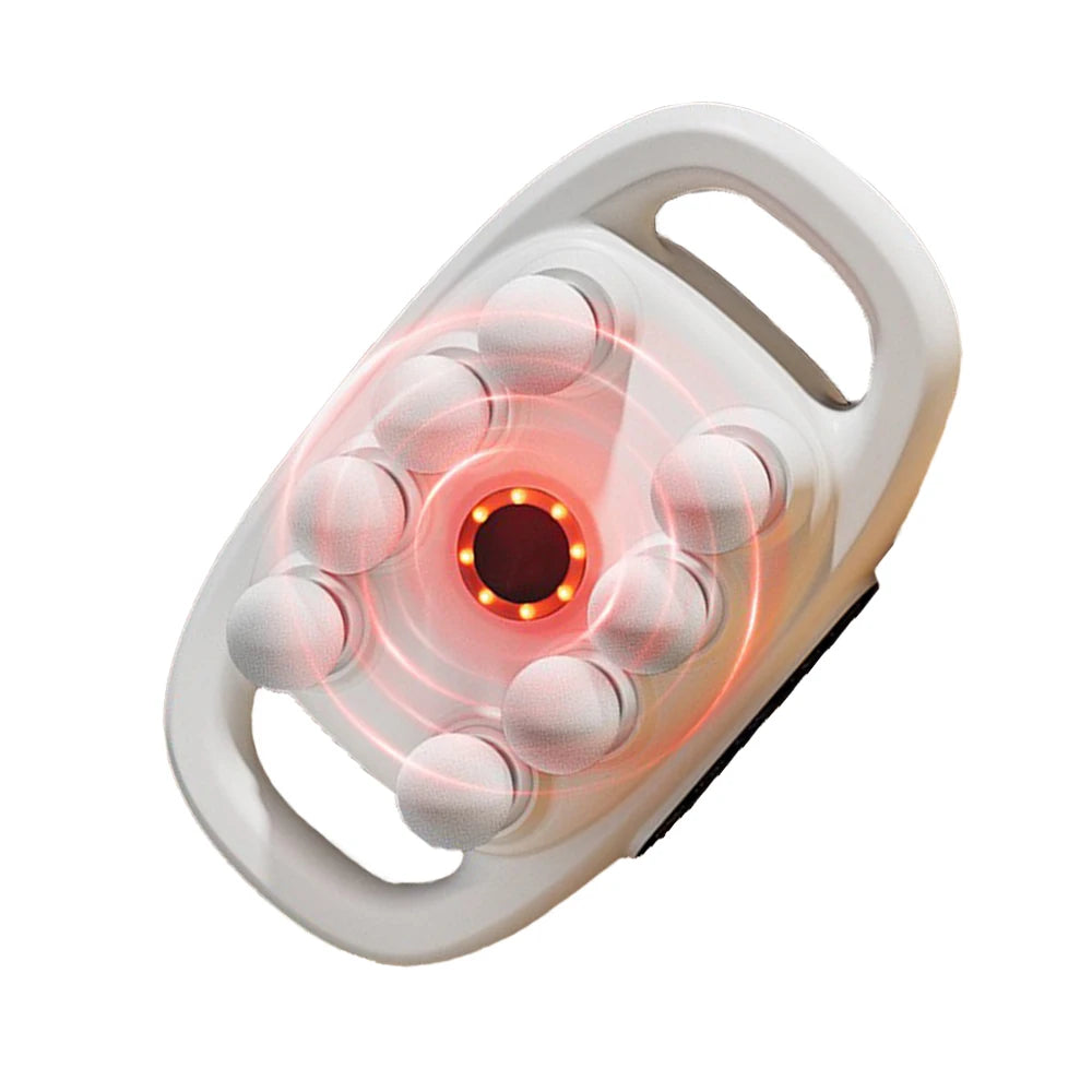 Fascia Massage Gun - 99 Strength Levels Portable Body Massager Relaxation Treatment WHITE Tidesmit
