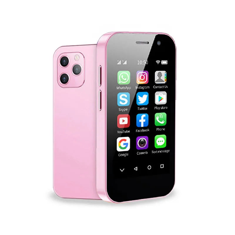 SOYES XS14 Pro 3.0in 4G Mini Smartphone Android 9.0 Dual Sim Face ID Dual Camera WIFI Bluetooth FM Hotspot GPS OTG Mobile Phone