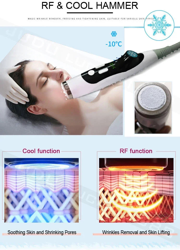 Portable Electric Massager with RF EMS Heat Therapy - Rose Red Massage Chairs Tidesmit