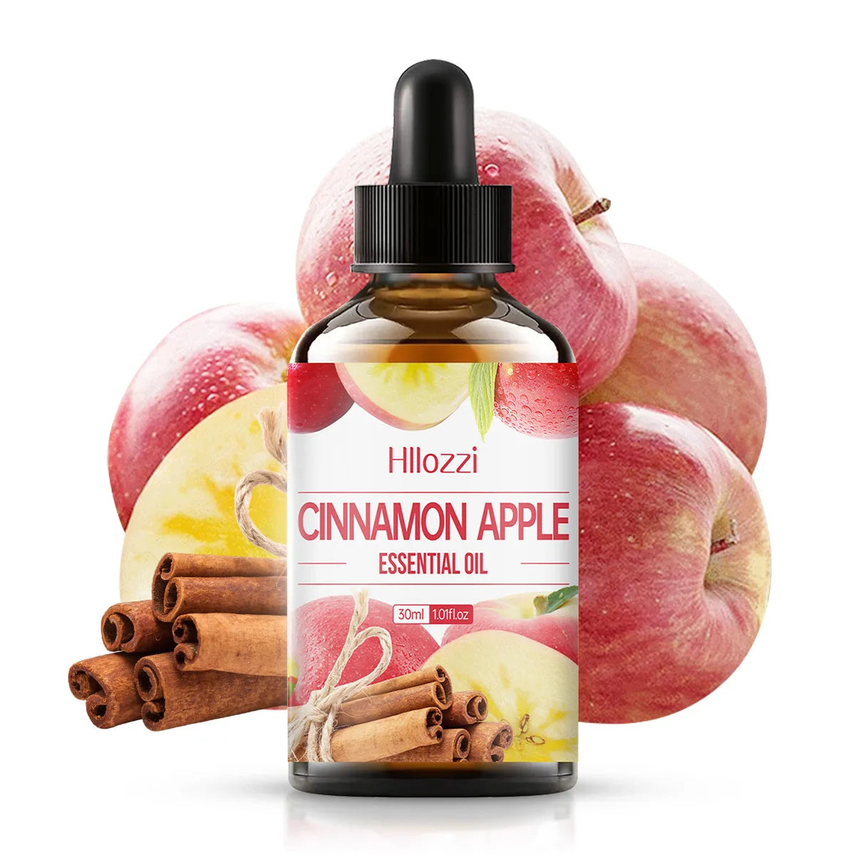 Cinnamon Apple essential oil is suitable for skin care, bath, aromatherapy diffuser, and for use on face, hair, and eyelashes.