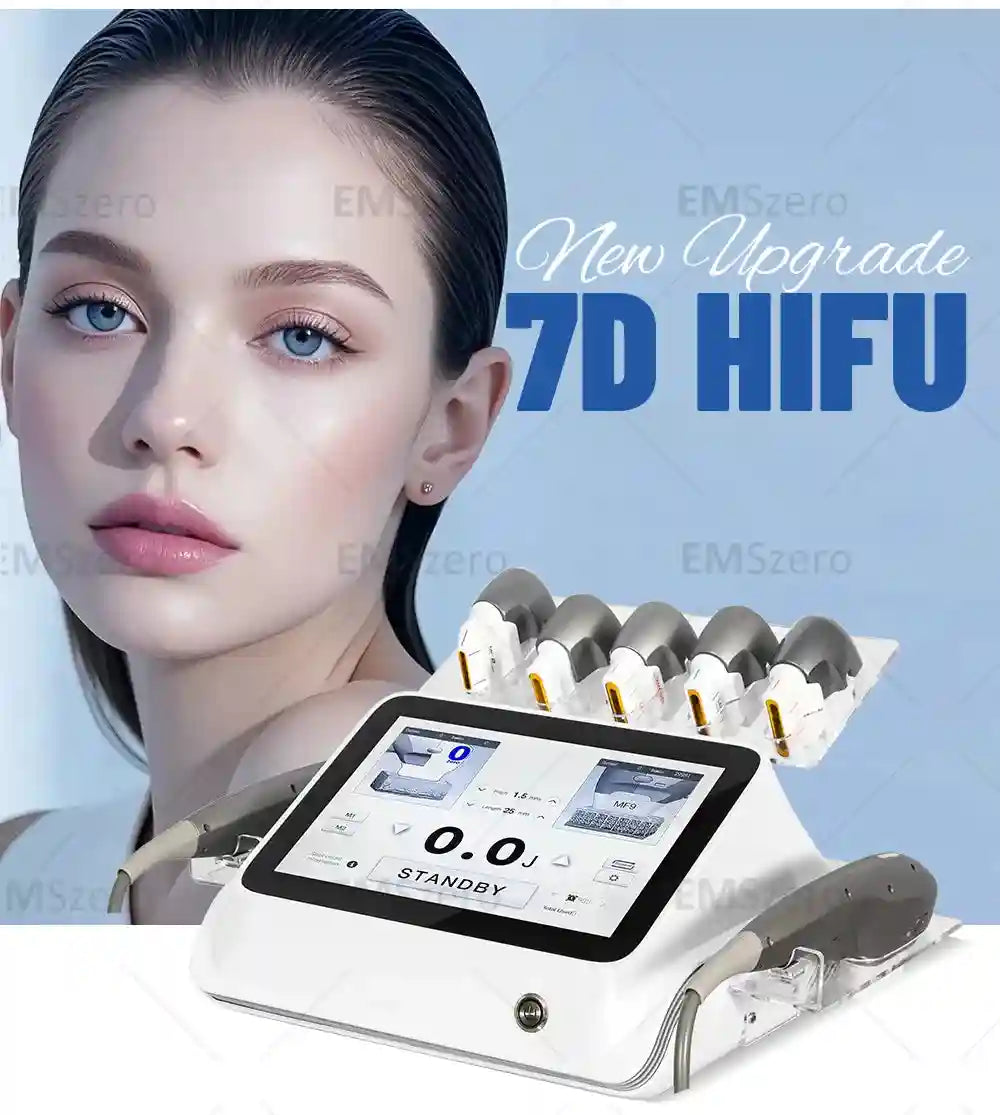 7D HIFU Skin Tightening Machine for Facial Lifting | Tidesmit Eye Massage Instrument Tidesmit