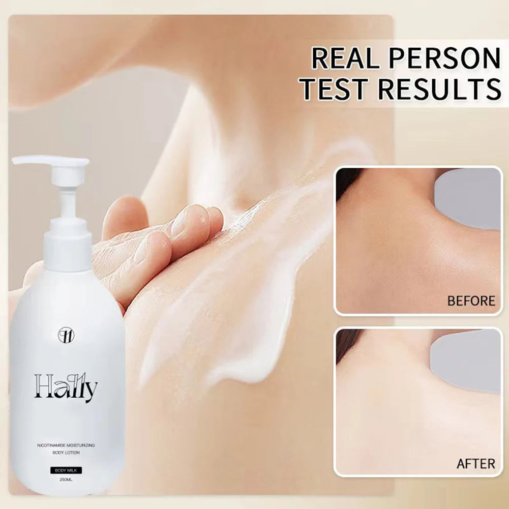 Nicotinamide Whitening Body Lotion Skin Nourishing Moisturizing Body Lotion for Dark Spot Remover Ultra-Hydrating Body Cream