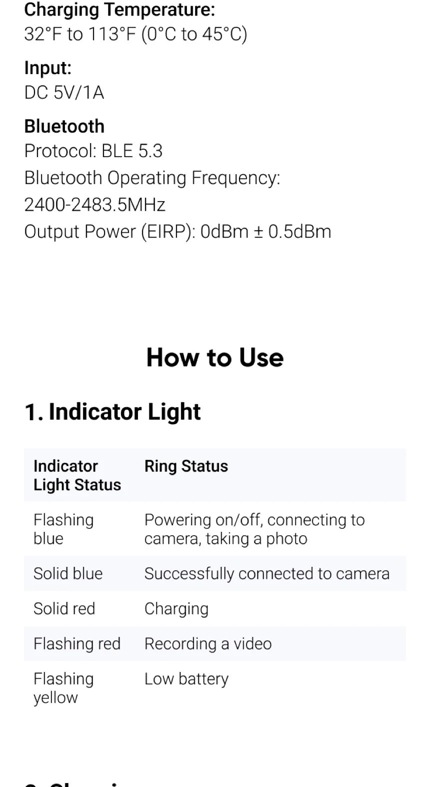 Insta360 Ring Remote Control for X4 and Ace Pro 2 | 20m Range Tidesmit