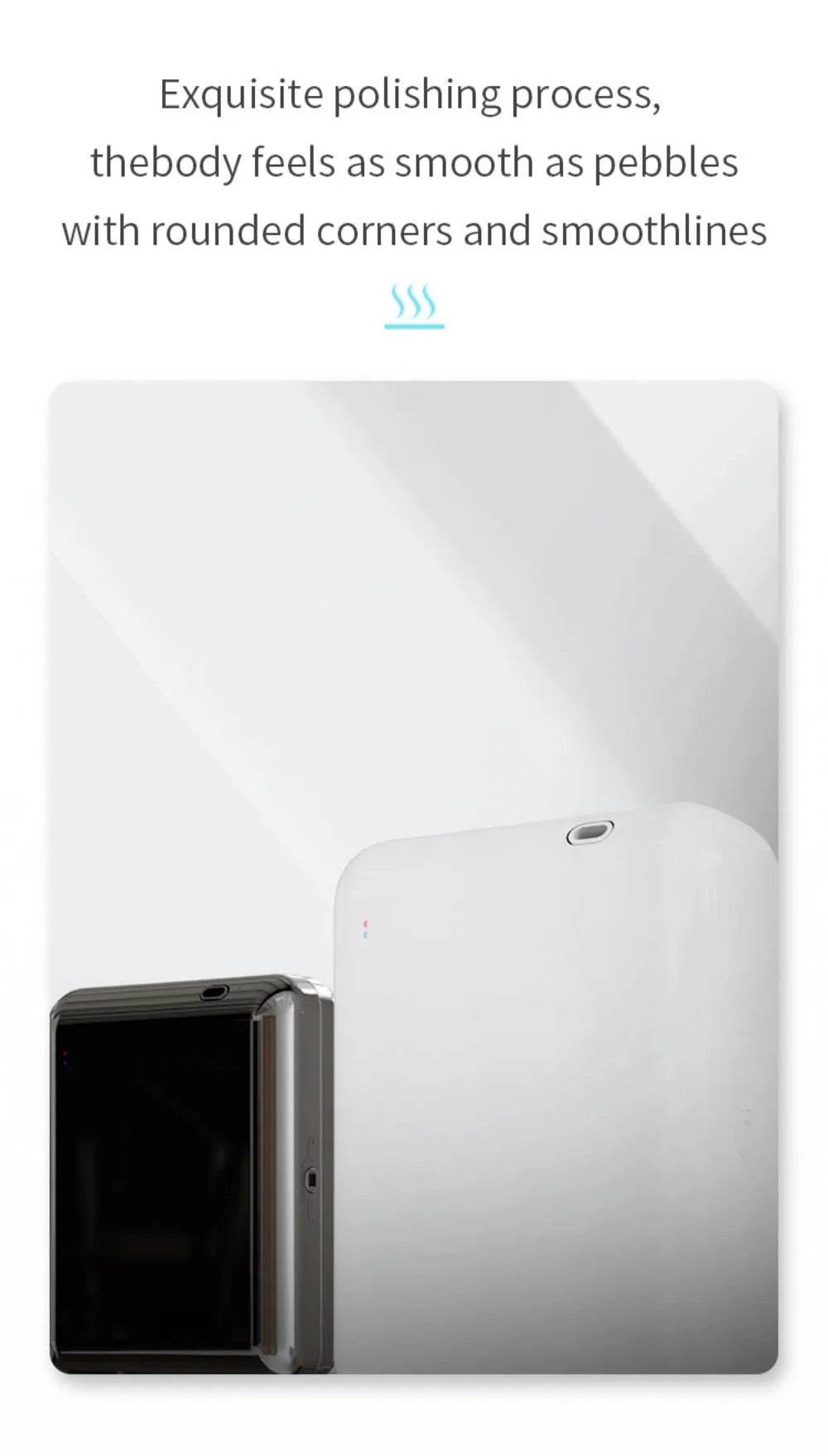 Wall Mounted Aroma Diffuser   Air Freshener Waterless Fragrance Diffuser Bluetooth Control Battery Scent Diffuser for Home