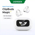 Wireless Headphones with ANC & LCD Screen - Tidesmit EchoBuds Series ClipBuds Magic Tidesmit