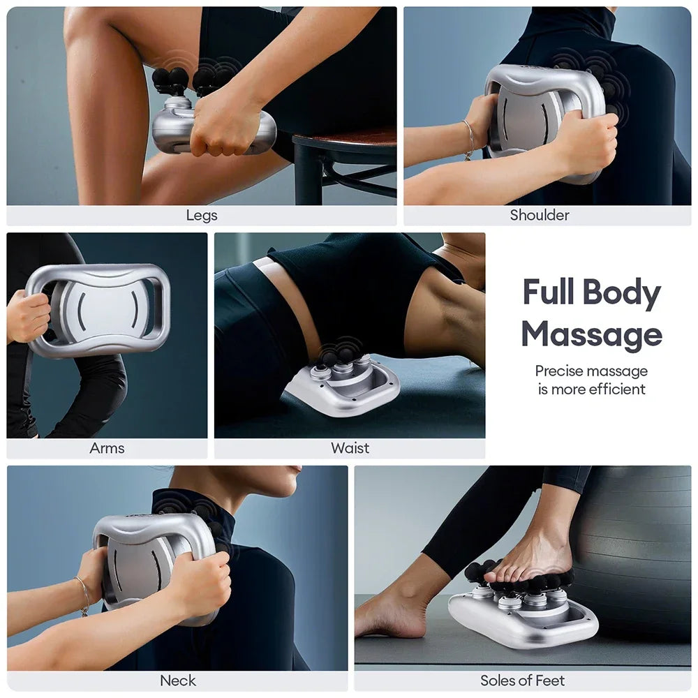 Tidesmit Fascia Gun Deep Tissue Massager – 24 Head Recovery Tool Fascia Gun Tidesmit