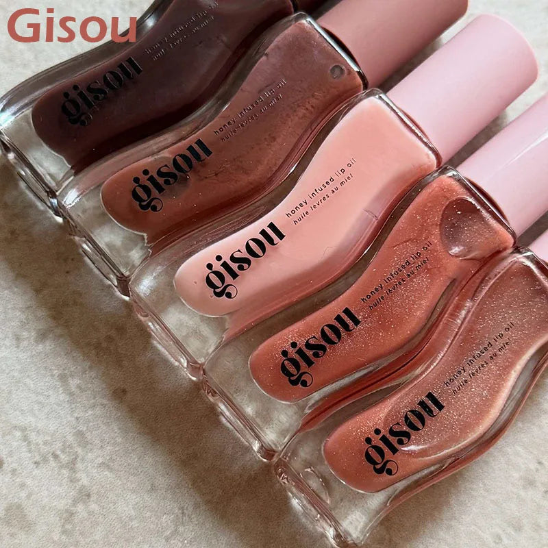 Plumping Lip Oil Gloss - Hydrating Tinted Treatment & Sheer Tint Lip Care Tidesmit
