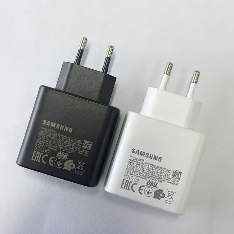 Samsung 45W USB-C Fast Charger PD Adapter for Galaxy S25 S24 Tidesmit