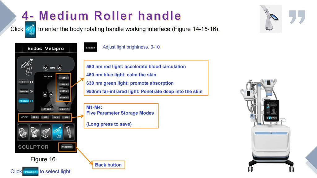 Vacuum Body Massage Machine for Cellulite Reduction by Tidesmit Back Massage Instrument Tidesmit