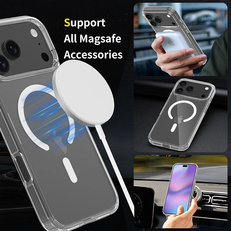 iPhone 17 Pro Max Magnetic MagSafe Case: Slim Military-Grade Protection Tidesmit