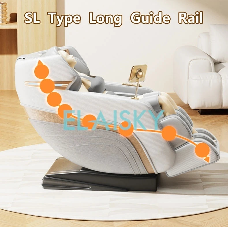 Zero Gravity Massage Chair with Heat Therapy and Full Body Airbags Body Shaping Massage Equipment Tidesmit