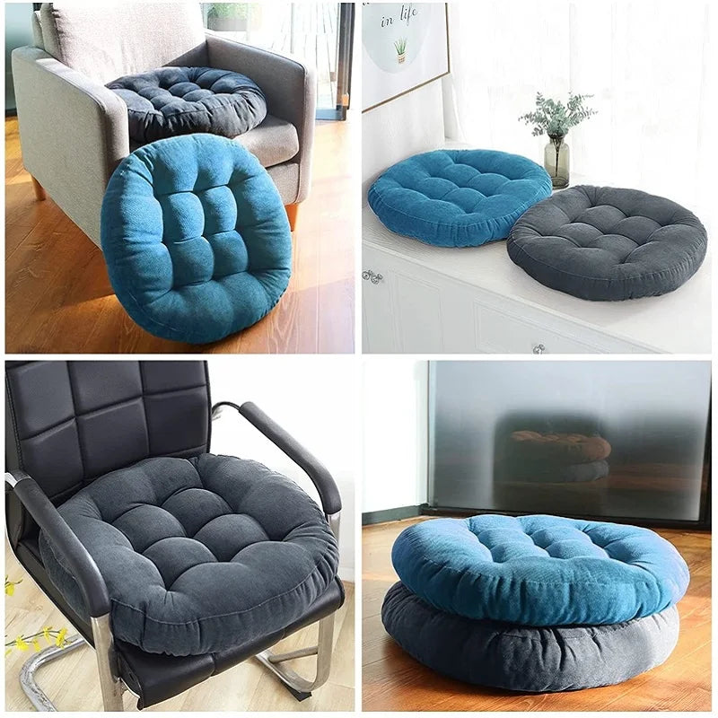 Inyahome Round Cushions Meditation Large Floor Pillow for Kids and Adults Cushion for Floor Seating Yoga Living Room Office