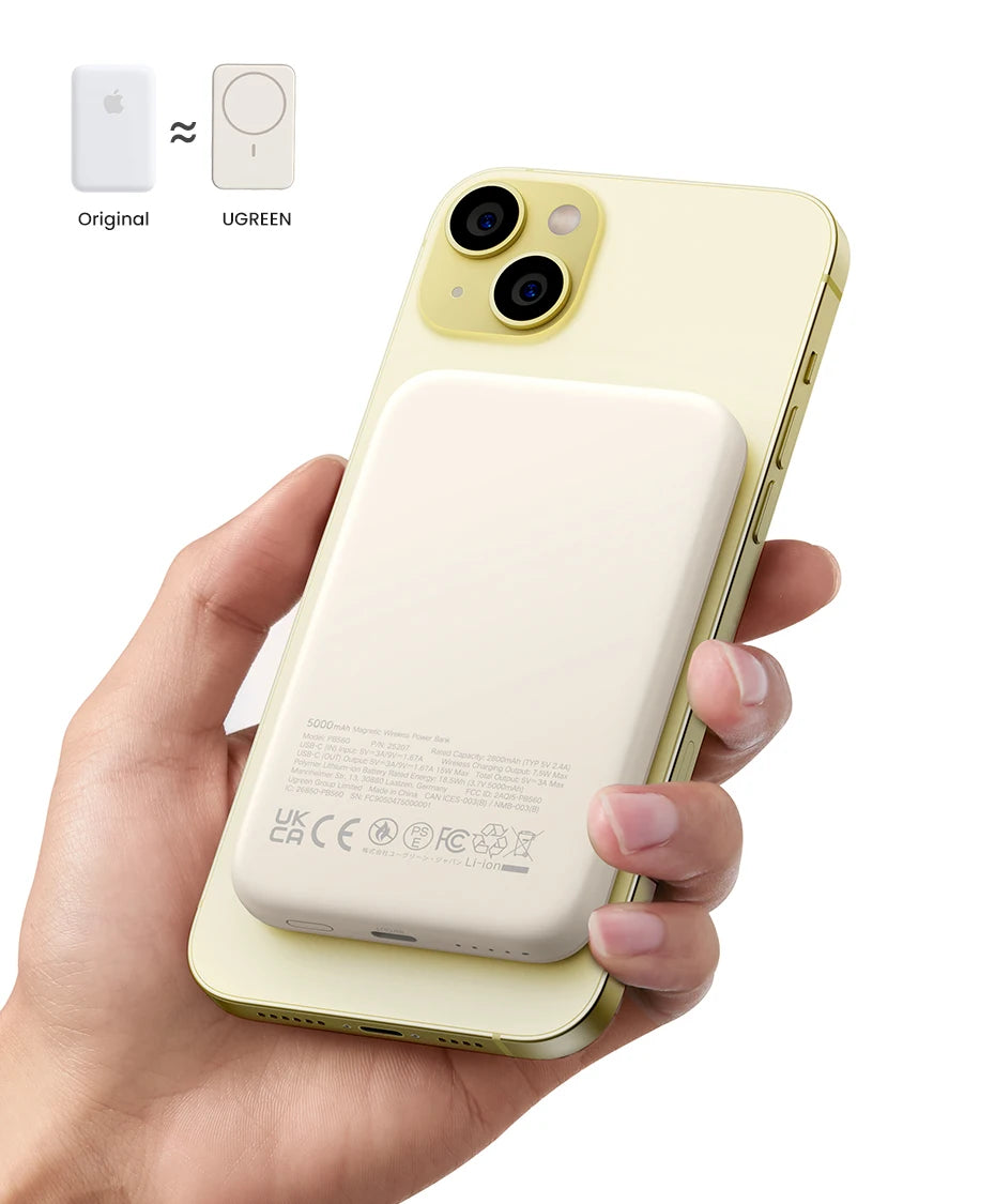 Tidesmit 10000mAh Magnetic Power Bank with Fast Charging Stand Tidesmit