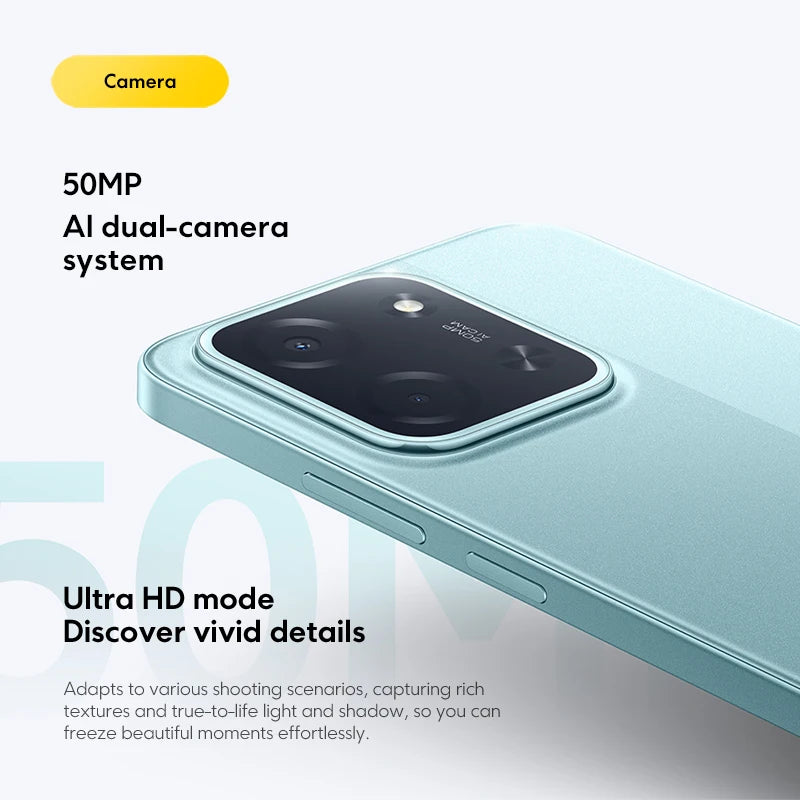 Global Version POCO C85 Smartphone 128GB 256GB MTK Helio G81-Ultra 6.9" Dot Drop Display 50MP Main Camera 6000mAh 33W Charging