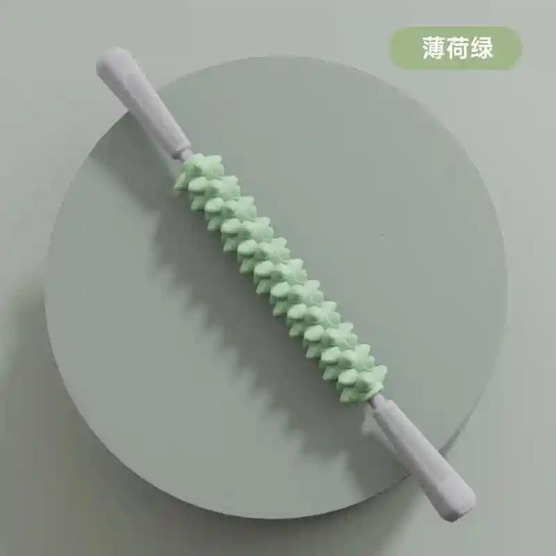Massage Roller Stick for Deep Muscle Relief | Tidesmit Ergonomic Tool Massage Roller green-opp Tidesmit