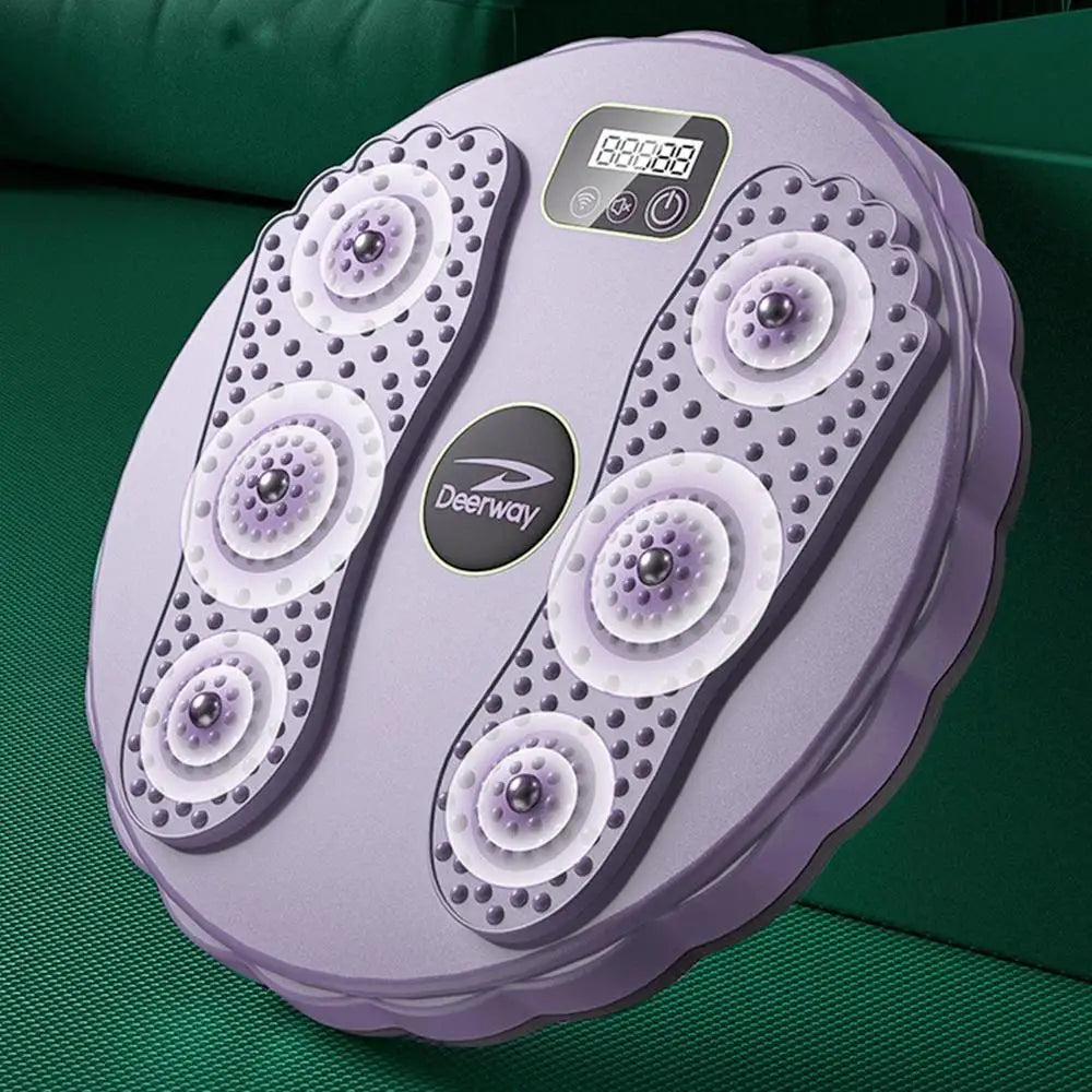 Waist Twisting Disc for Core Fitness - Non-Slip Magnetic Massage Plate Body Shaping Massage Equipment Tidesmit