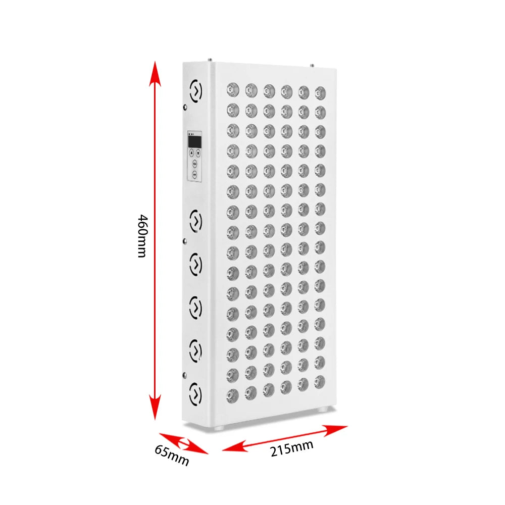 Plus500 Red Light Therapy Panel 630nm 660nm 810nm 830nm 850nm Infrared LED Therapy Light Device, Red Light Beauty Device