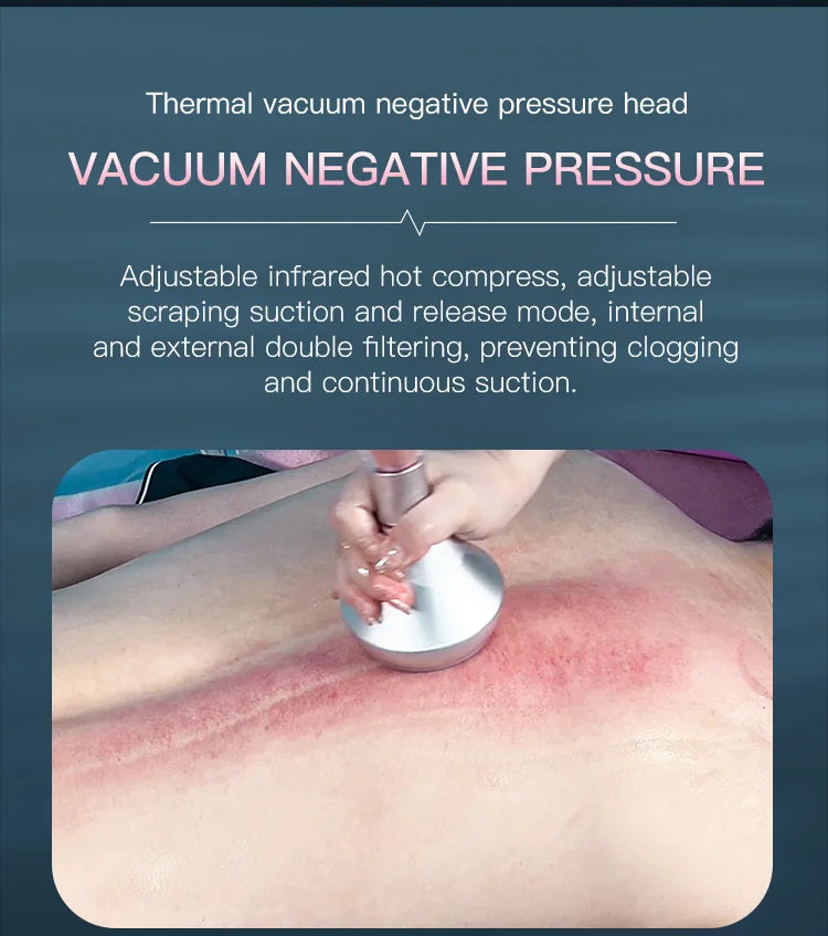 80K Ultrasonic Cavitation Machine: 6-in-1 Body Slimming Device Body Shaping Massage Equipment Tidesmit