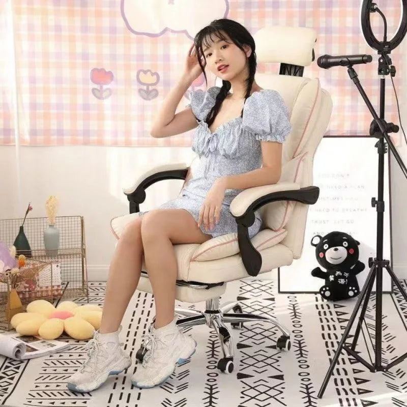 Massage Gaming Chair with Reclining Back Support and Heat Therapy Massage Chairs Tidesmit