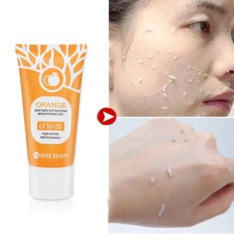 Orange Enzyme Exfoliating Gel for Radiant Skin | Tidesmit Scrubs Treatments Tidesmit