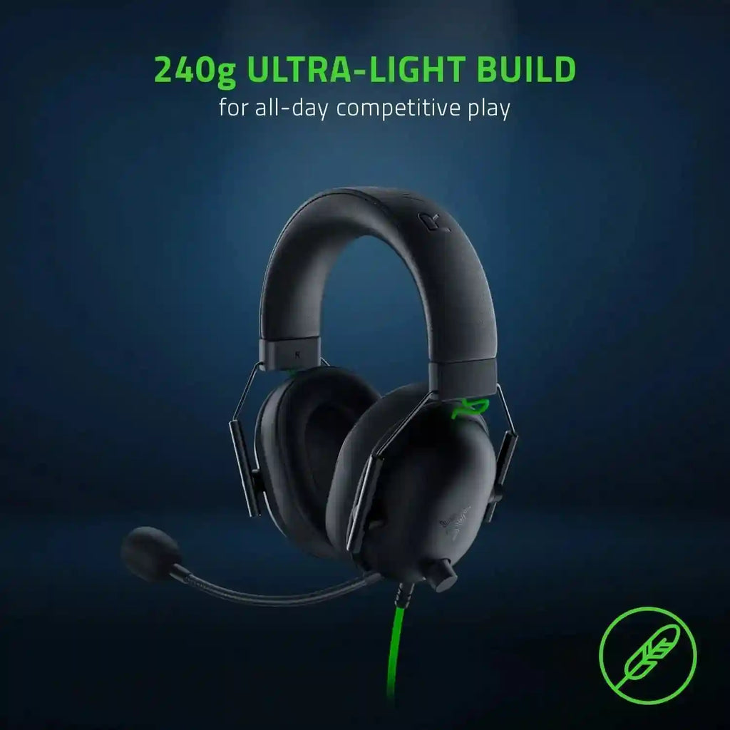 Razer V2 X Wired Esports Headset: 7.1 Surround Sound for PC and Console Tidesmit