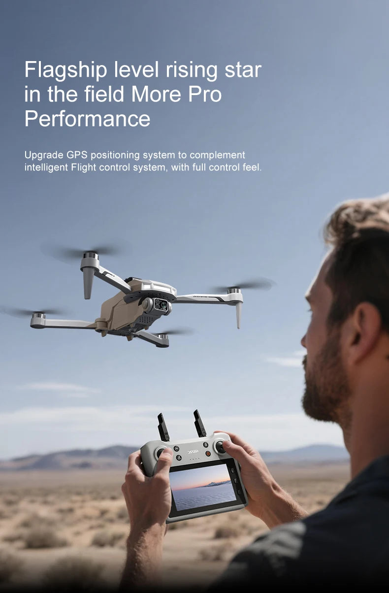 GPS Drone with 4K Camera - Foldable Brushless Quadcopter | Tidesmit Tidesmit