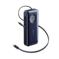 20000mAh 100W PD Power Bank with Retractable USB-C Cable 100W Black 20000mah China Mainland Tidesmit