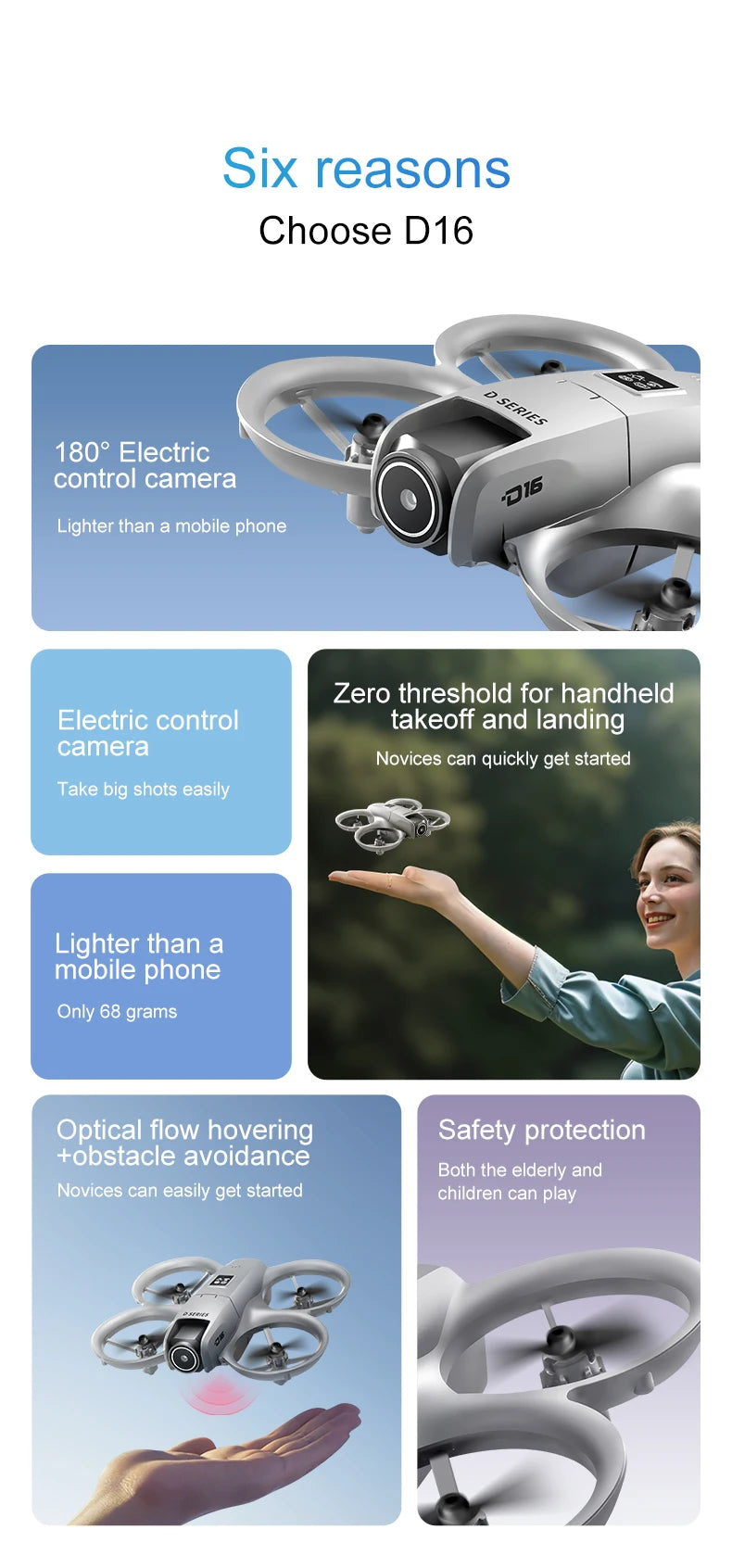 Mini GPS Camera Drone with 8K Dual Lens & Obstacle Avoidance Tidesmit