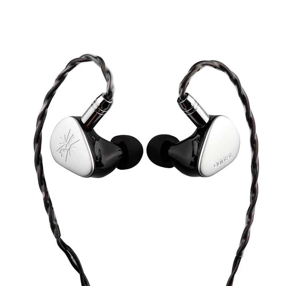 Kiwi Ears Quintet 4-Driver Hybrid Hi-Fi IEM by Tidesmit Tidesmit