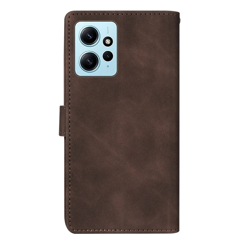 Redmi Note Wallet Case - Shock-Absorbing Leather Flip Cover Tidesmit