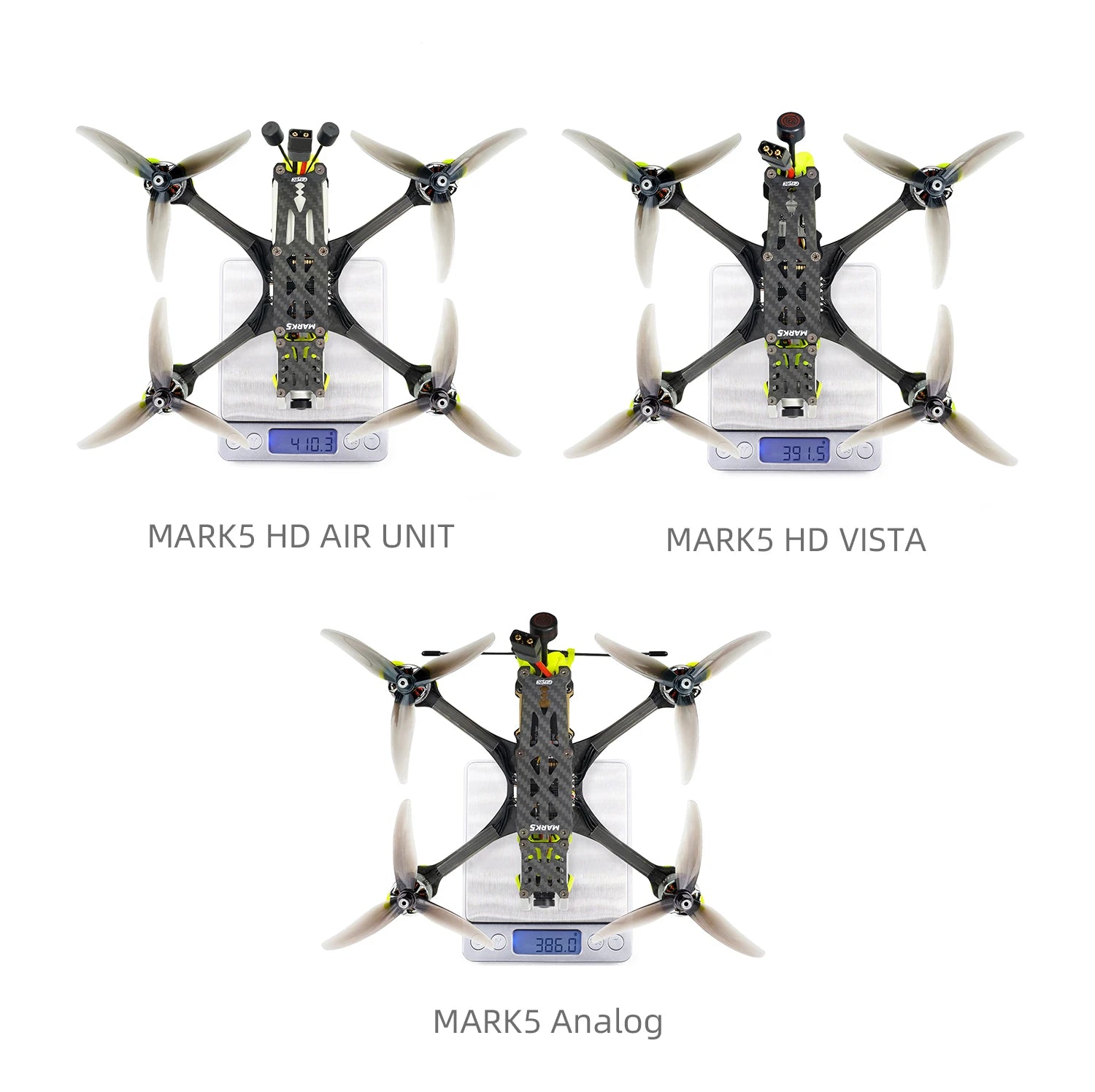 GEPRC MARK5 Analog FPV Drone 5-Inch 6S Freestyle Quadcopter Tidesmit