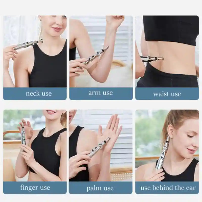 Electronic Acupuncture Pen for Pain Relief - Tidesmit Wellness Tool Relaxation Treatment Tidesmit