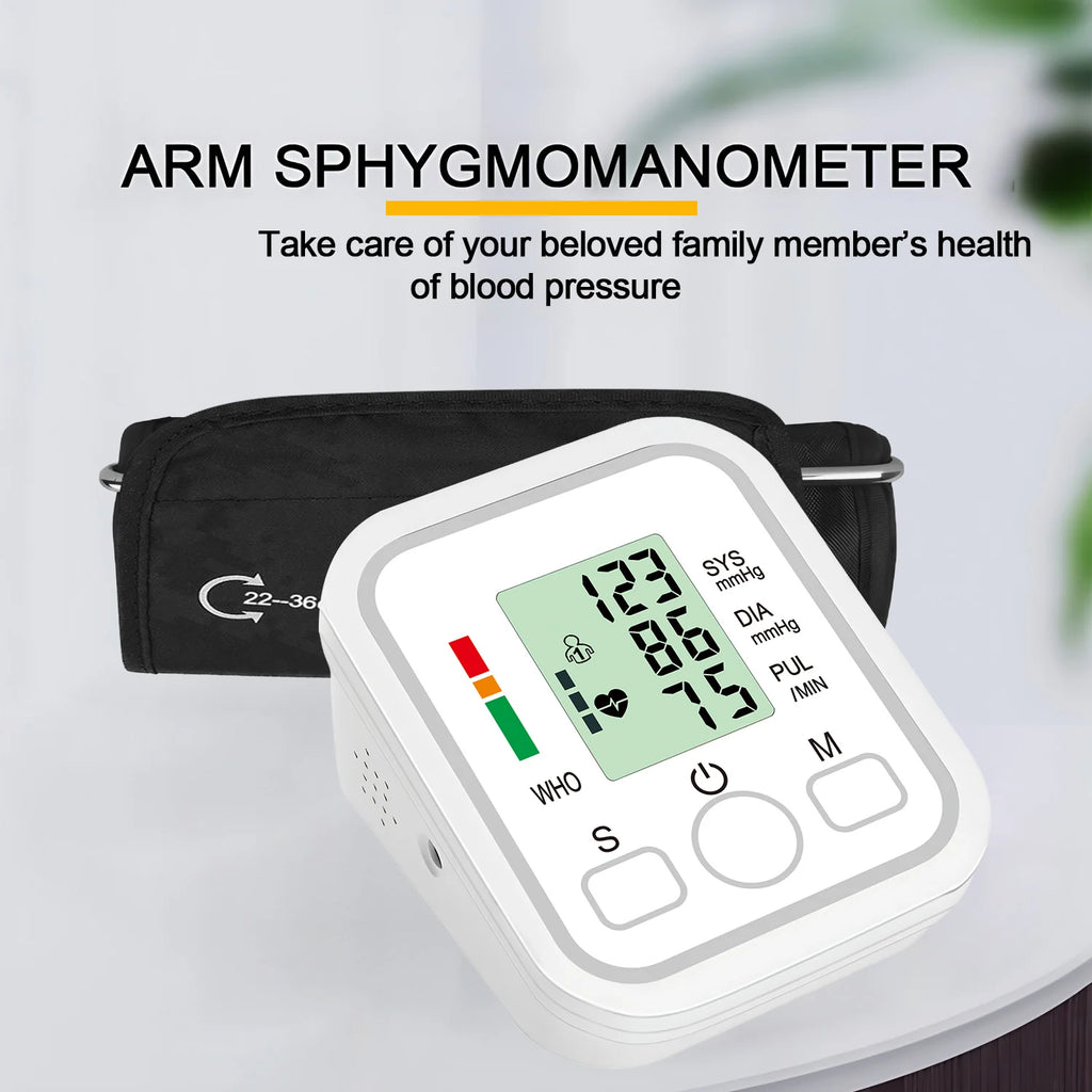 Finger Pulse Oximeter Or Blood Pressure Monitor Kit, Heart Rate SpO2 Saturation Meter Home Medical Device