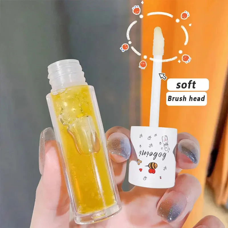 Peach Milk Lip Oil - Nourishing Moisturizing Lip Treatment Balm Lip Care Tidesmit