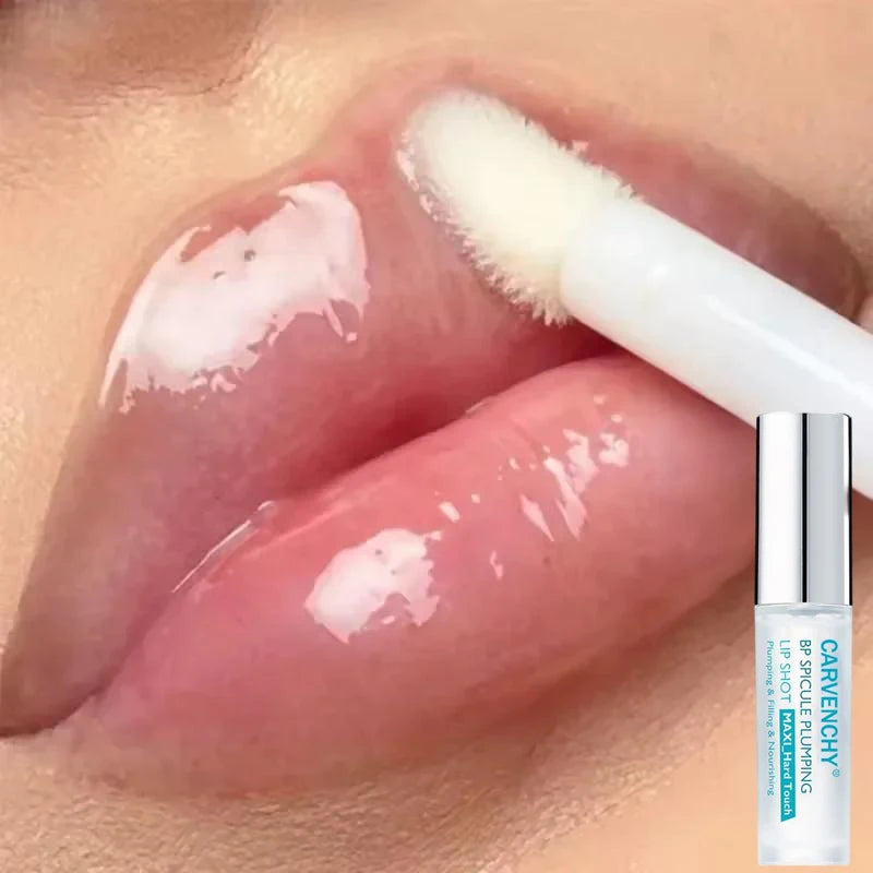 Tidesmit 2026 Instant Lip Plump Oil texture close-up for enhanced volume elasticity and long-lasting nourishment