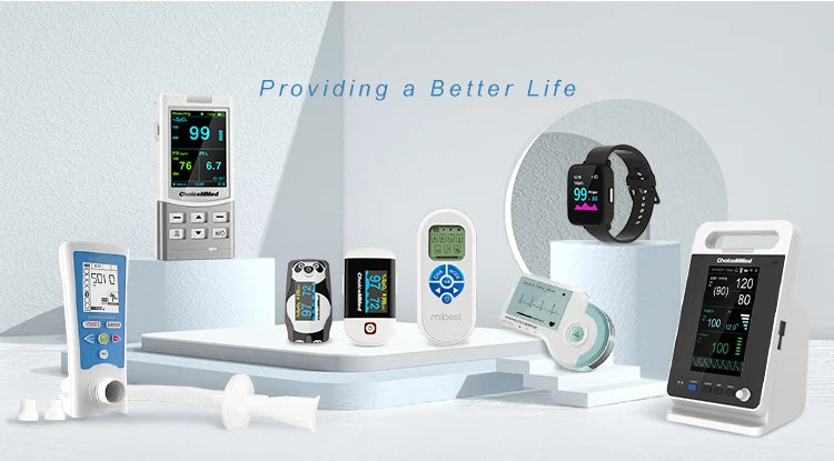 ChoiceMMed Portable Medical Finger Pulse Oximeter Blood Oxygen Saturation Meter Heart Rate SpO2 PR LCD Oximetro De Dedo Monitor