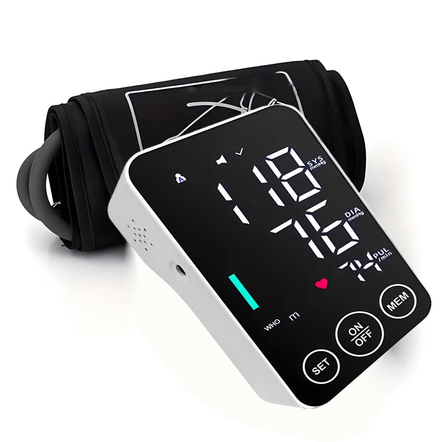 Blood Pressure Monitor Upper Arm Automatic Tonometer Digital Blood Pressure Meter BP Medical Sphygmomanometer Pulse BP monitor
