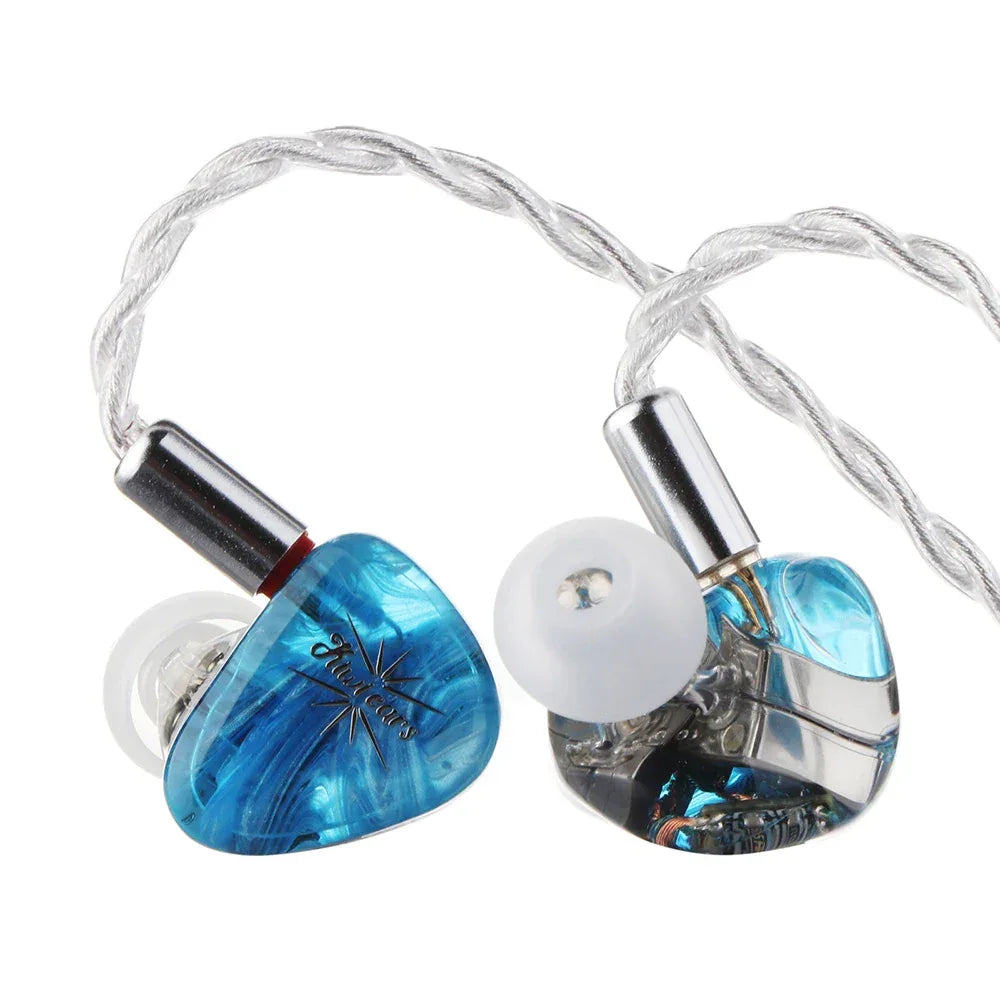 Kiwi Ears Orchestra Lite 8BA In-Ear Monitors by Tidesmit Blue Tidesmit