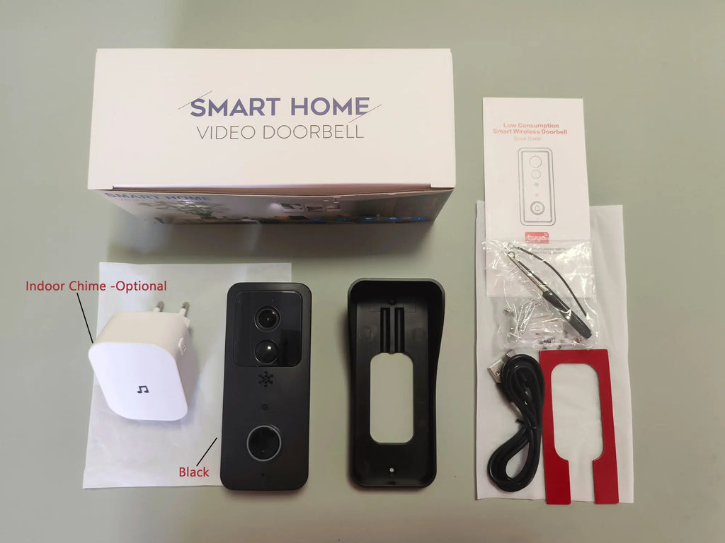 5GHz 2.4GHz Wireless WIFI Doorbell 1080P Video Intercom Door Bell with Camera Tuya Smart PIR Motion Detection Home Security Bell