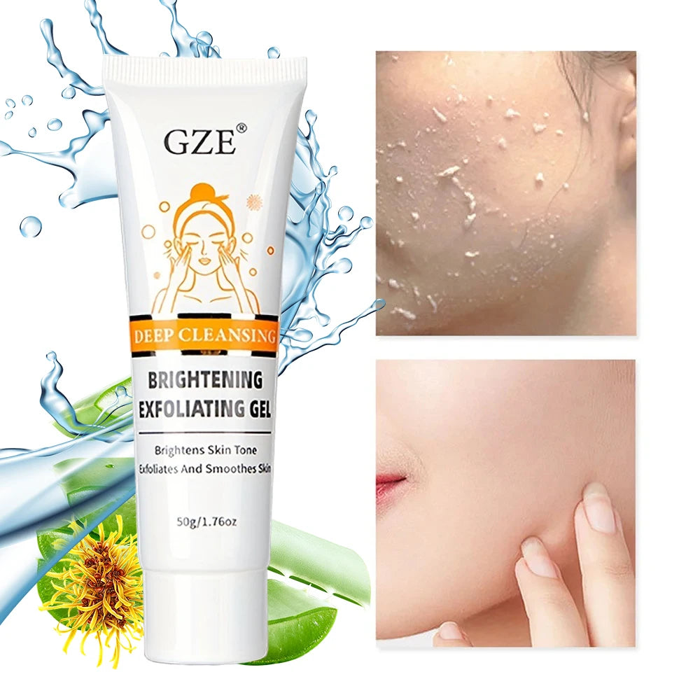Exfoliating Face Peeling Gel - Brightening Scrub GZE037 by Tidesmit Scrubs Treatments Tidesmit