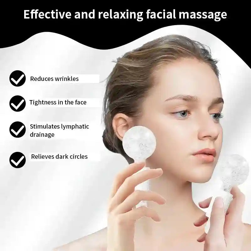 Ice Globe Face Massager for Skin Cooling & Soothing | Tidesmit Eye Massage Instrument Tidesmit