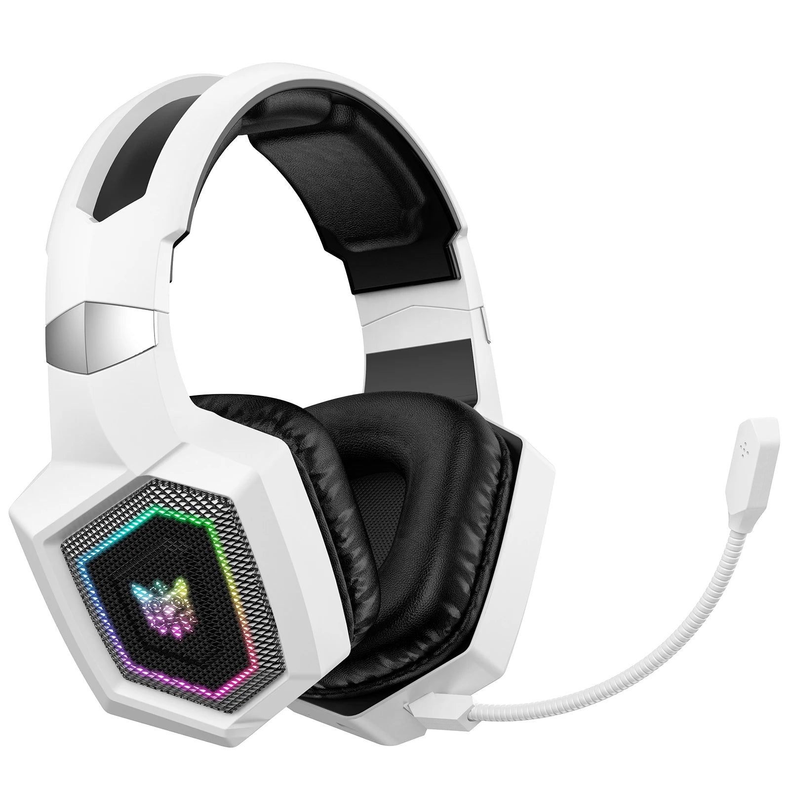 Wireless Gaming Headset with Active Noise Canceling - White Tidesmit Tidesmit