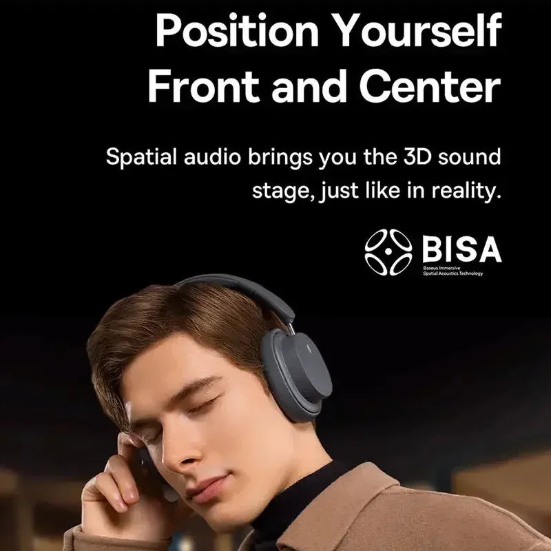 Tidesmit 70H Wireless Bluetooth Headphones Foldable Over-Ear Tidesmit