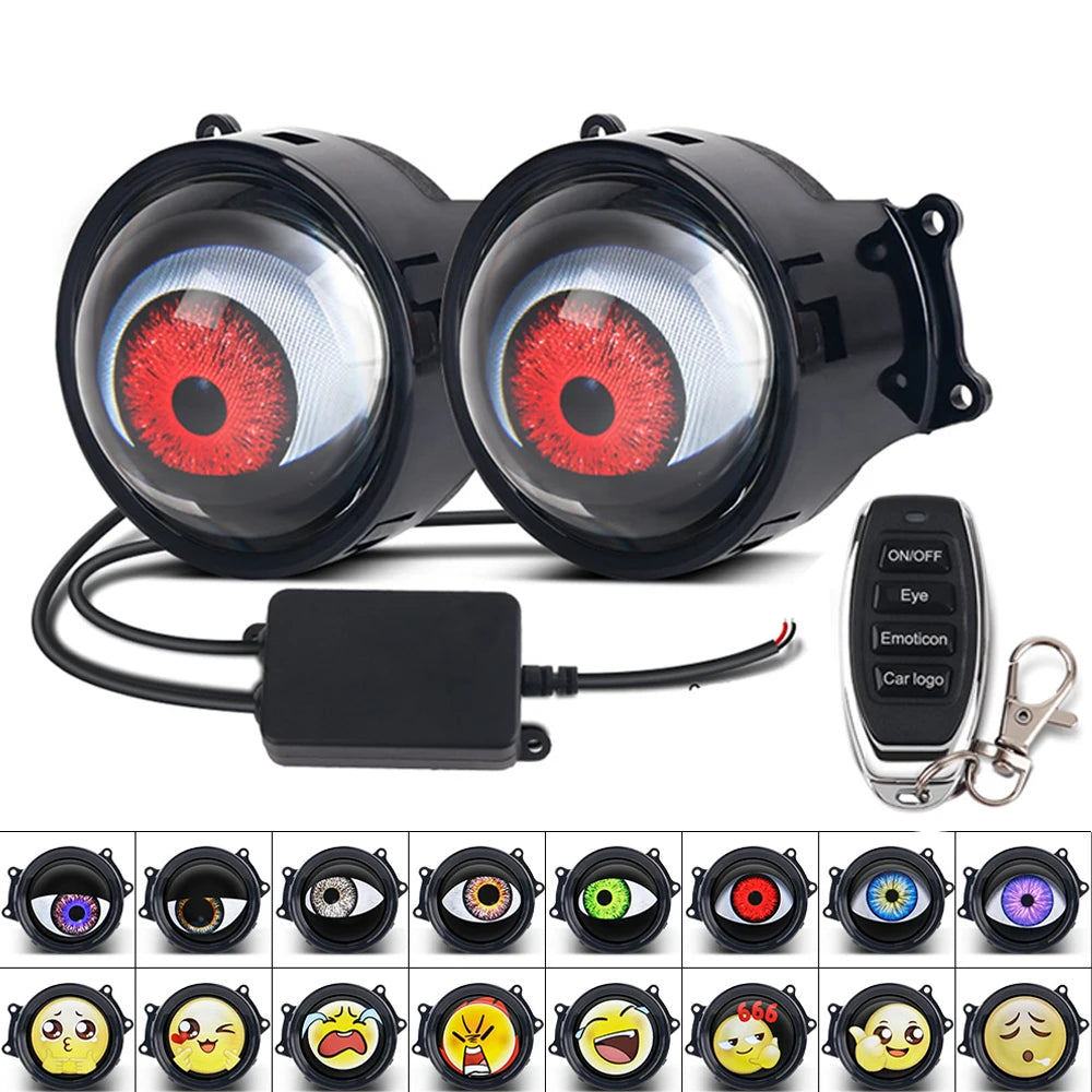 Dynamic Eagle Eye LED Ring Light for Content Creation - Tidesmit 2PCS Tidesmit